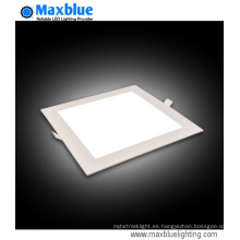 15W 200X200mm cuadrado residencial empotrada luz del panel LED